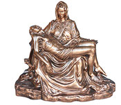 Pietà statue cm. 130 - bronze