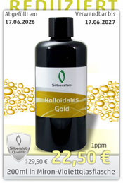 Hochreine Gold Dispersion