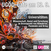 Einladung zum UGÖD-Cafe am 13. 9.