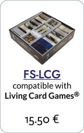 insert organizer living card game foamcore
