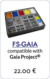 folded space insert organizer Gaia Project