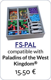 folded space insert organizer paladins of the west kingdom
