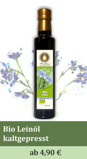 Zur Produktseite Bio Leinöl kaufen