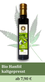 Zur Produktseite Bio Hanföl kaufen