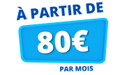 Graphisme avec écrit "coaching triathlon à partir de 80€ par mois"