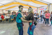 Das neue Heidekönigspaar Lara und Lucas