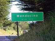 Ort Mendocino an der Highway1