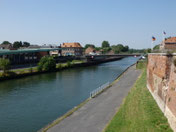 Vue sur le Canal depuis le bastion (crédit photo Sandrine Dussart)