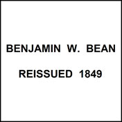 1849 (Benjamin W. Bean)