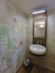 Wandtechnik für Kunden WC