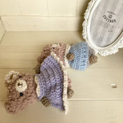 あみぐるみちゃん　୨୧ RIBBON୨୧ 明日11日まで！ 作り方動画プレゼント『しあわせのピンクのブタ