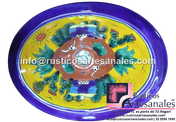 <img src="Ovalín Elaborado Ovalado Arizona Fondo Amarillo Cerámico.jpg" alt=" Ovalín Elaborado Ovalado decorado mexicano Arizona Fondo Amarillo Cerámico pintado a mano para sobre Poner hecho en México 100% a mano" />