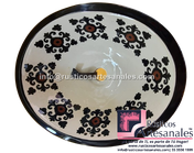 <img src="Ovalín Especial Ovalado Valencia Chocolate.jpg" alt=" Ovalín Especial Ovalado decorado mexicano Valencia Chocolate pintado a mano para sobre Poner hecho en México 100% a mano" />