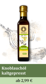 Zum Produkt Knoblauchöl kaufen