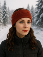 Damen Stirnband Fleece