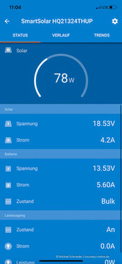 Victron MPPT-Regler von Wattstunde
