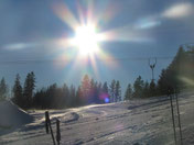 Blick von unserer Bergstation IGLU