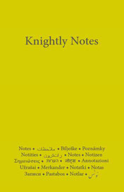 Knightly Notes mit den 40 Regeln von Hazrat Inayat Khan