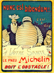 Michelin Werbung von 1898