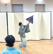 発表会舞台より「雨の五郎」