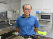 企業紹介①　代表の唐沢宏之さん。