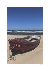 Fischerboot am Usedomer Strand