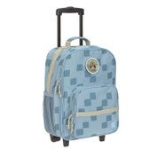 Kinderkoffer Pattern Party Blau