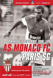 Affiche  Monaco-PSG  2006-07