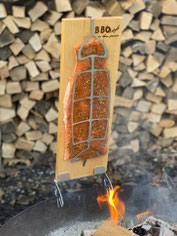 Flammlachsbrett
