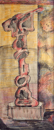 André Bauersfeld Zeichnung Kunst
