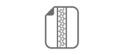 Icon representing reliable zippers such as YKK®