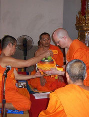 Mönch in Thailand (2008)