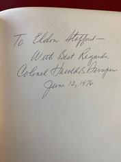 Audie Murphy First Edition Inscribed