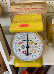 Yellow Kitchen Scale $39.00