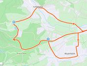 Circuit de l'exercice en côte