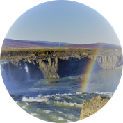 Foto: Wasserfälle in Island