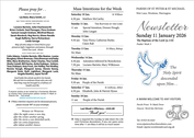 Weekly Newsletter