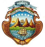 Wappen von Costa Rica, Coat of arms of Costa Rica