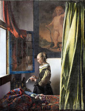Johannes Vermeer, Girl Reading a Letter at a Window, c. 1657-59, Dresden, Gemäldegalerie