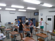 6:30開校のときは、ラジオ体操から1日が始まりました。