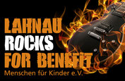 Das Eventlogo von Lahnau rocks for Benefit