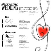 Flyer: alternative wedding Hochzeitsmesse