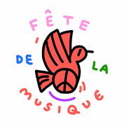 Grafik zur jährlich stattfindenden fete de la musique