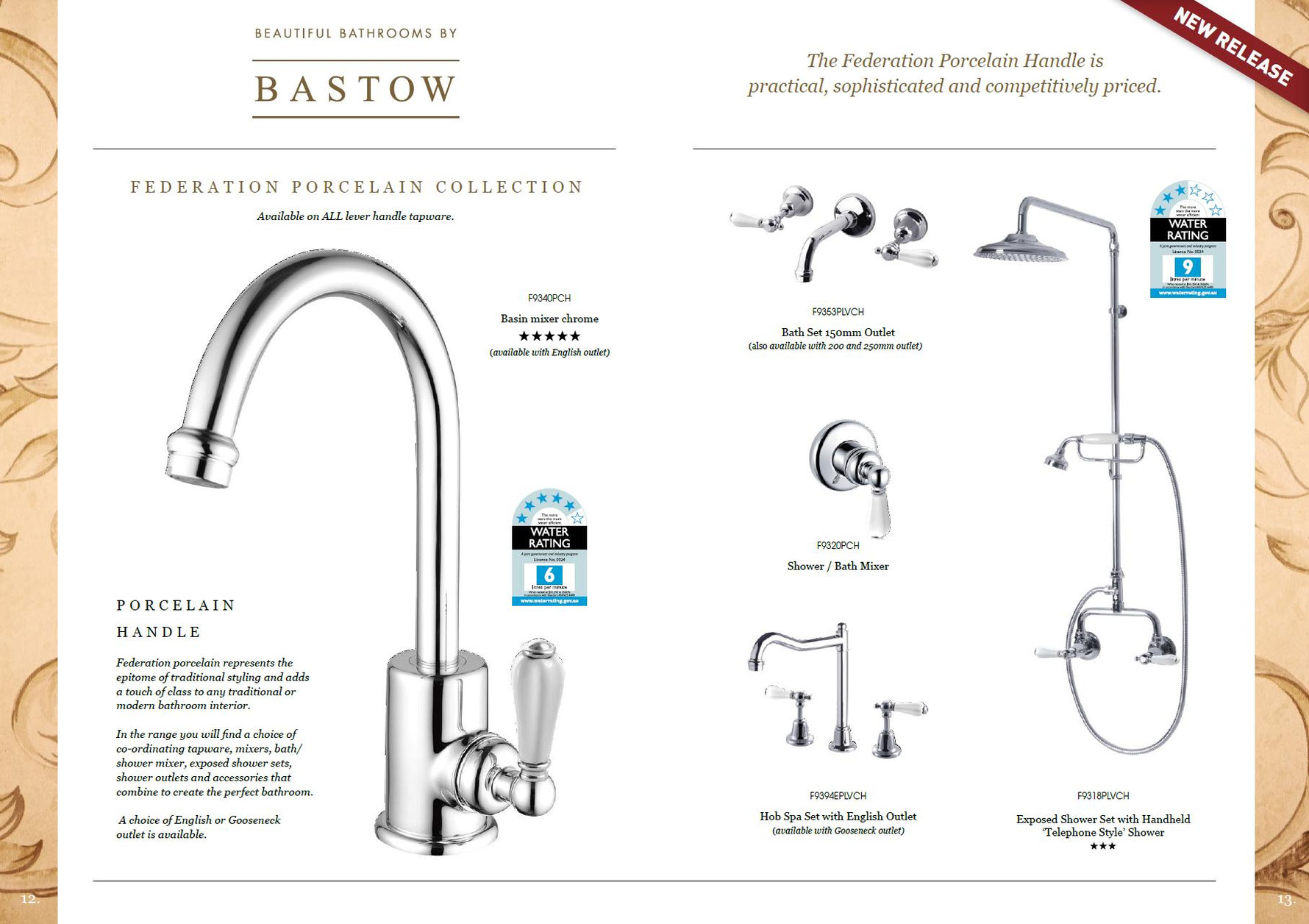 Bastow's Period Tapware and Accessories (including Victorian