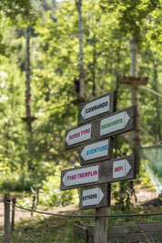 parc accrobranche valloire forêt de l'enfer