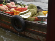 Cai Rang floating Market in Can Tho