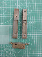 新日軽C8NDL86片引錠鍵製作1