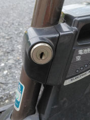 Panasonic電動アシスト自転車ディンプルキー鍵製作2