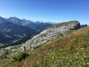 roc des tours - lac de lessy