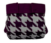 couche lavable hybride te3 gladbaby chevrons violet